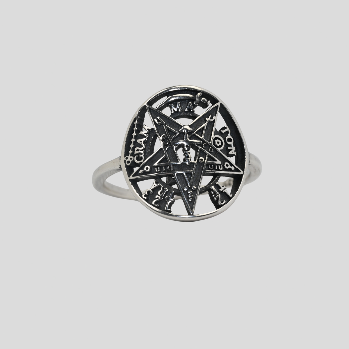 Anillo Pentagrama