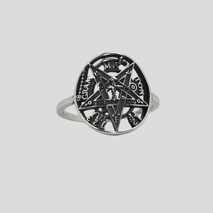 Anillo Pentagrama
