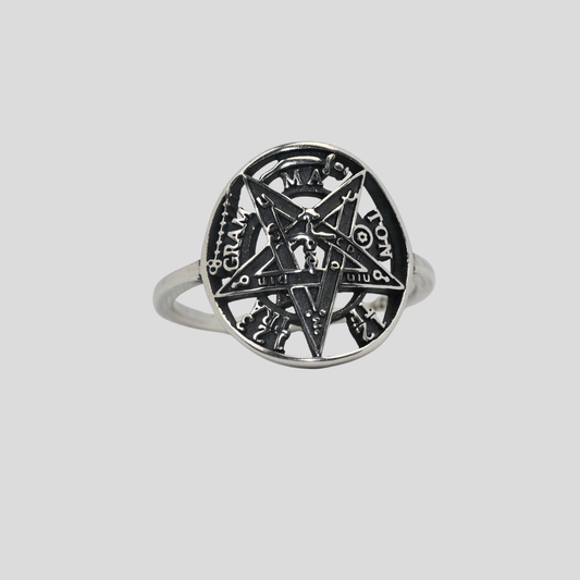 Anillo Pentagrama