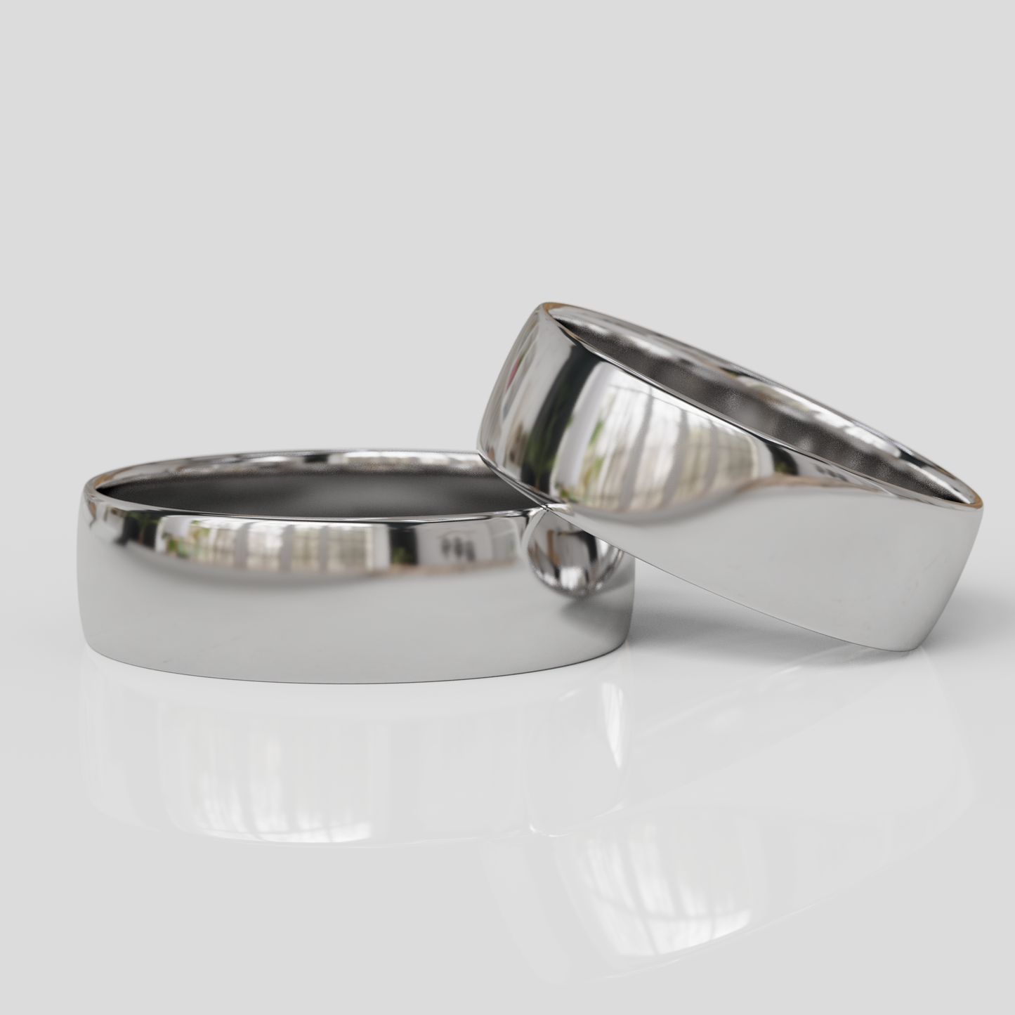 Argollas Media Caña 6mm