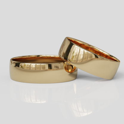 Argollas Media Caña 6mm