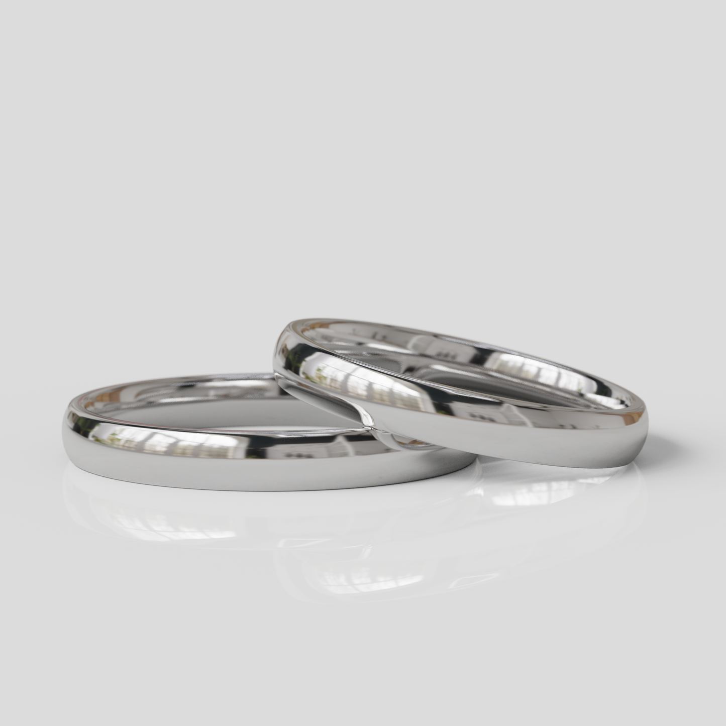 Argollas Inglesas Confort 3mm