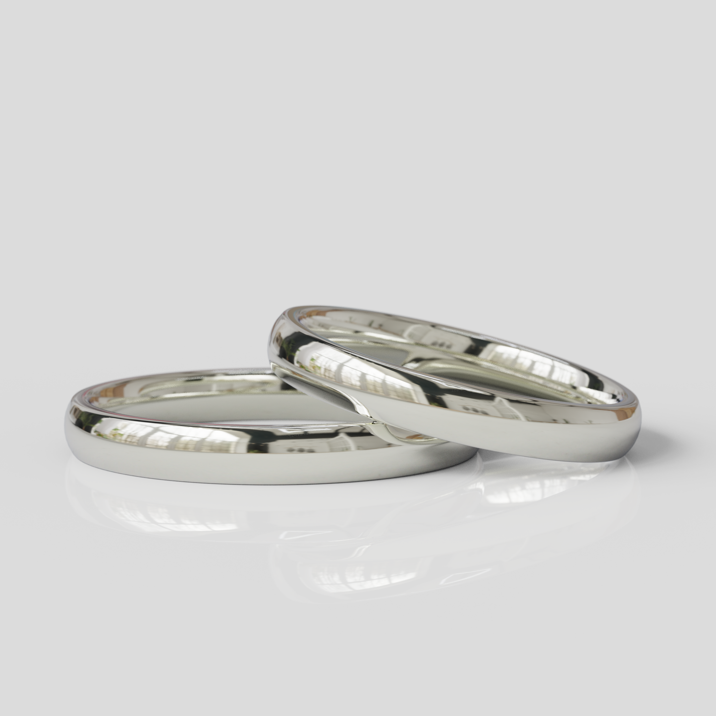 Argollas Inglesas Confort 3mm