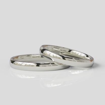 Argollas Inglesas Confort 3mm