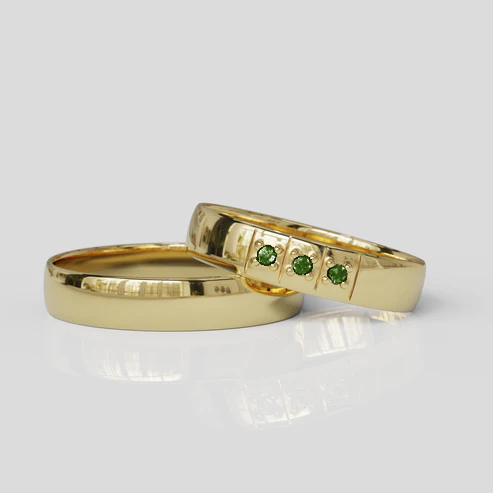 Argollas de Matrimonio Oro 18k Eternia