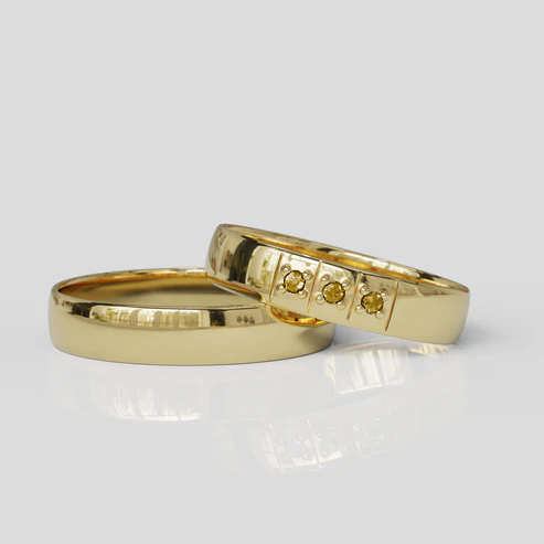 Argollas de Matrimonio Oro 18k Eternia