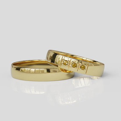 Argollas de Matrimonio Oro 18k Eternia