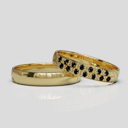 Argollas de Matrimonio Livia Oro 18k