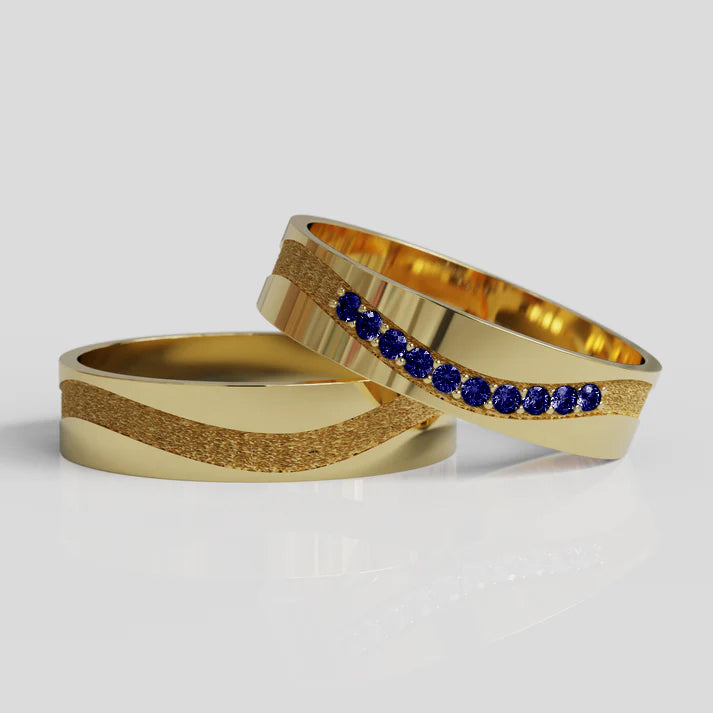 Argollas de Matrimonio Mi Piaci Molto Oro 18k