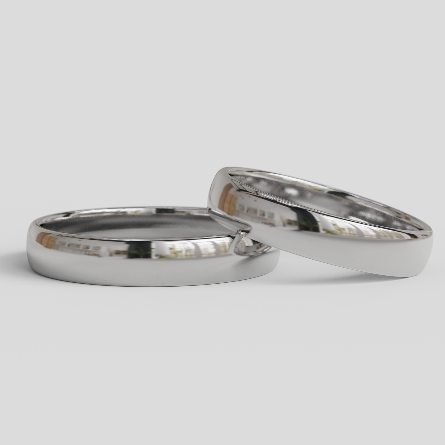 Argollas Media Caña 4mm