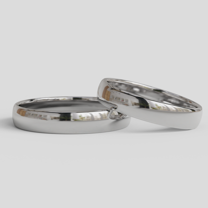 Argollas Media Caña 4mm