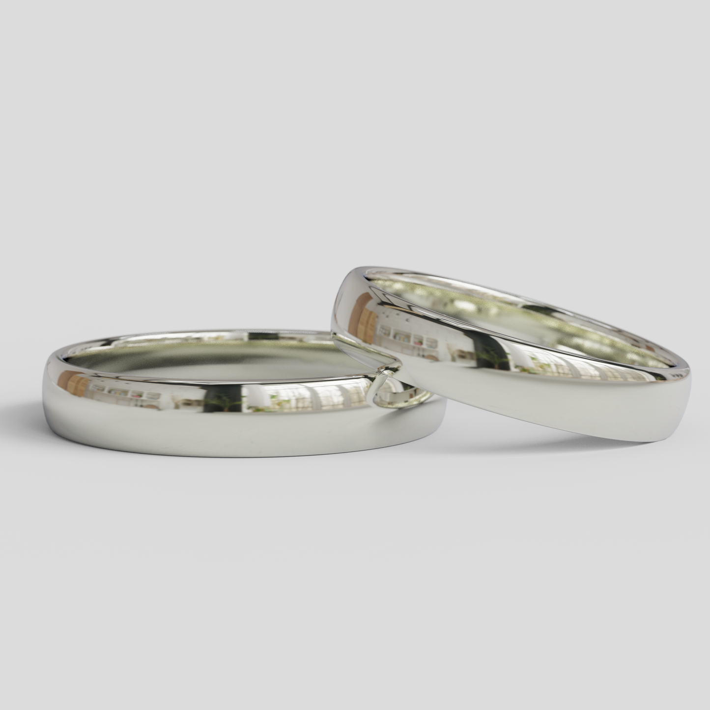 Argollas Media Caña 4mm