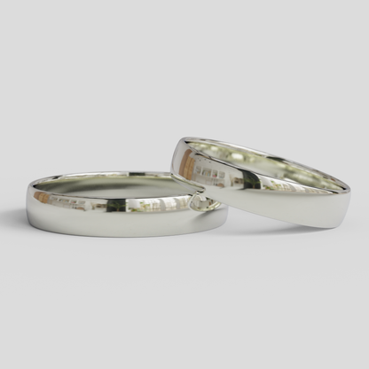 Argollas Media Caña 4mm