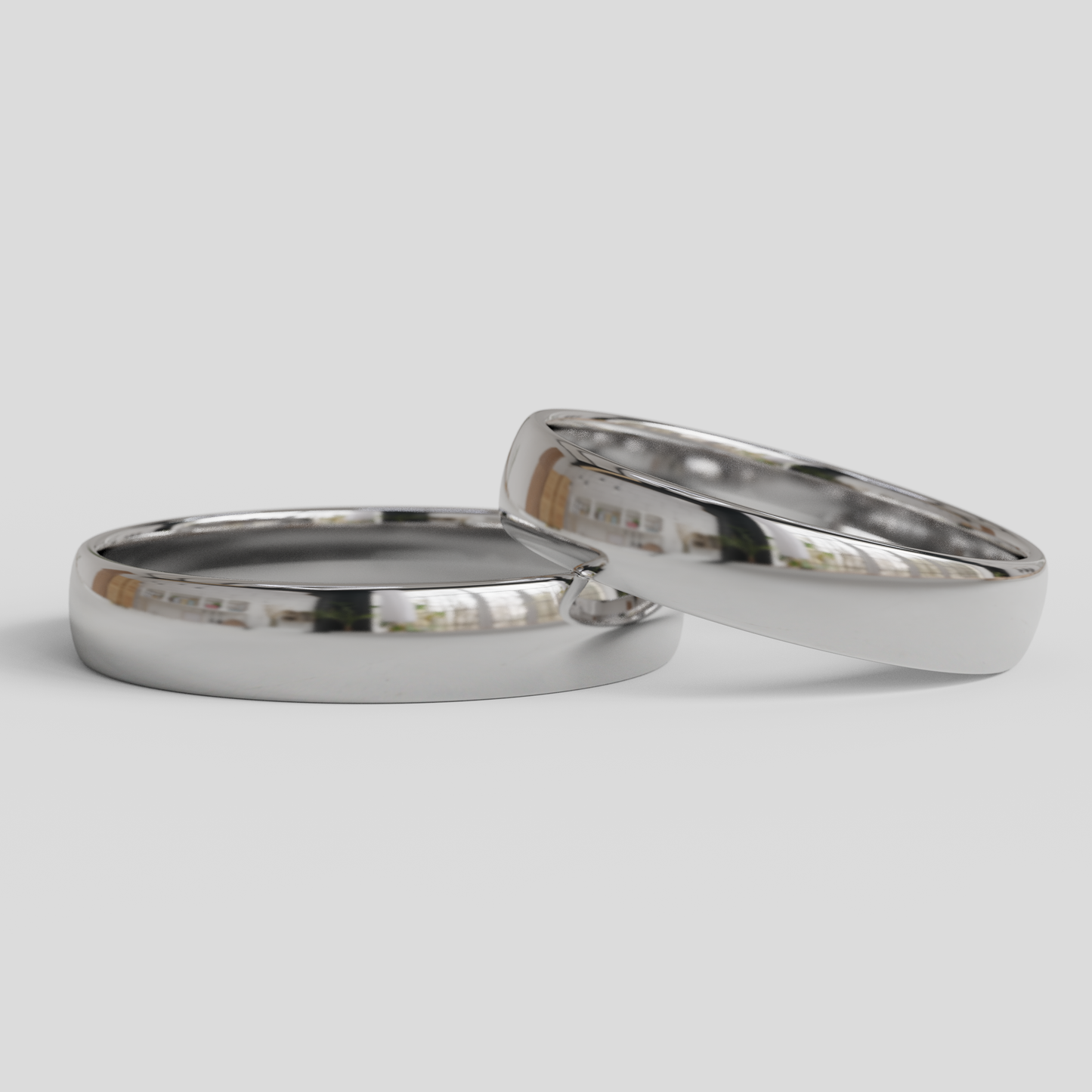 Argollas Media Caña 4mm