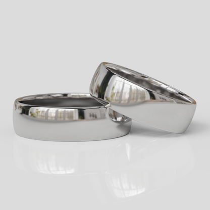 Argollas Media Caña 6mm