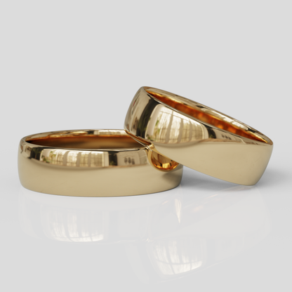 Argollas Media Caña 6mm