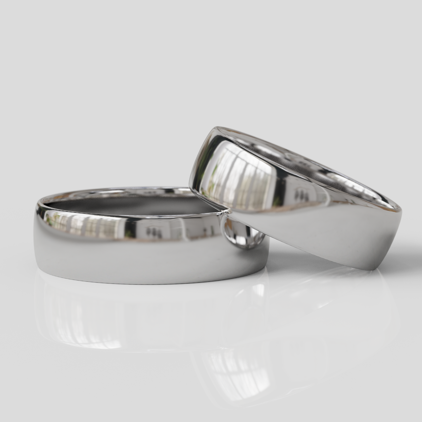 Argollas Media Caña 6mm