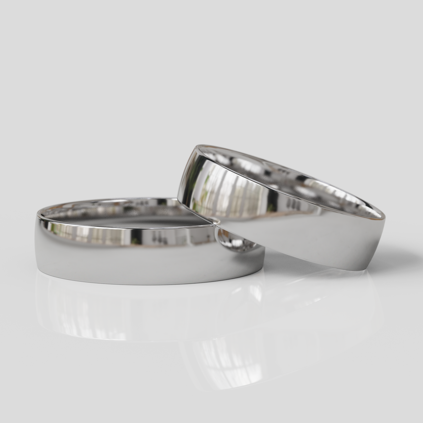 Argollas Media Caña Confort 5mm