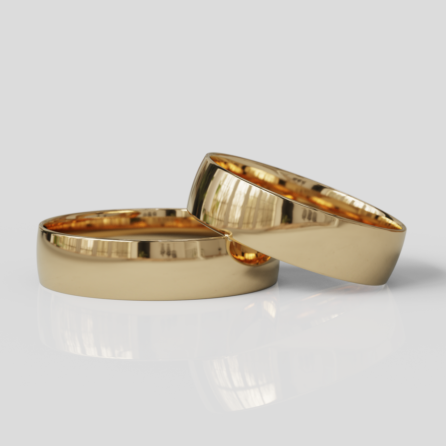 Argollas Media Caña Confort 5mm