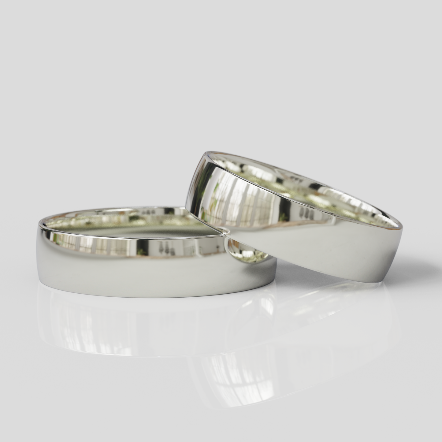 Argollas Media Caña Confort 5mm