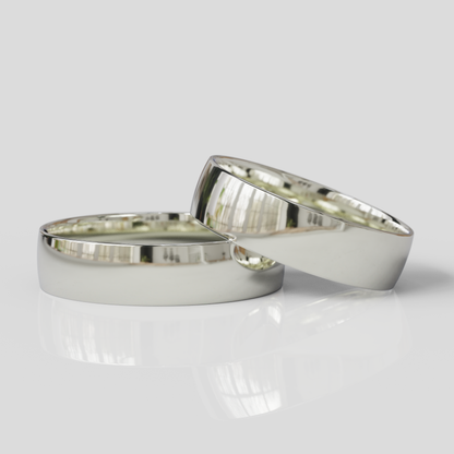 Argollas Media Caña Confort 5mm