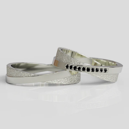Argollas de Matrimonio Plata 950 Verona