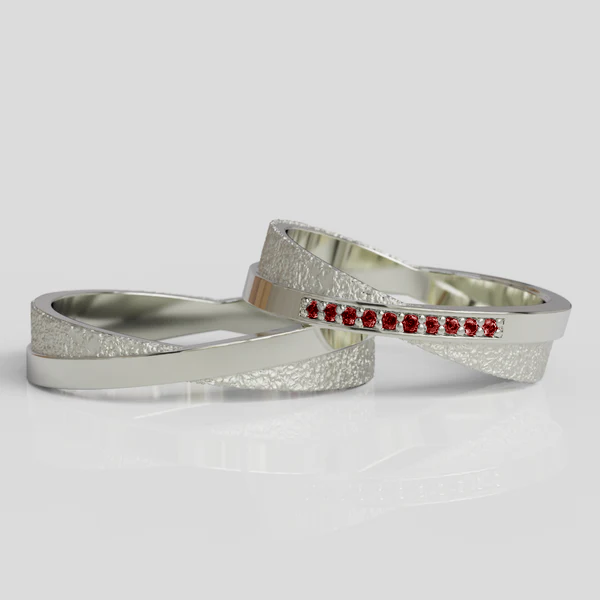 Argollas de Matrimonio Plata 950 Verona