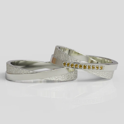 Argollas de Matrimonio Plata 950 Verona
