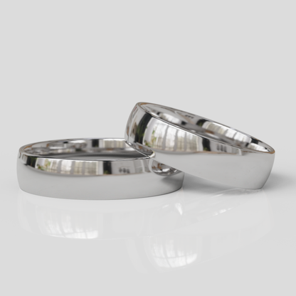 Argollas Media Caña Confort 5mm