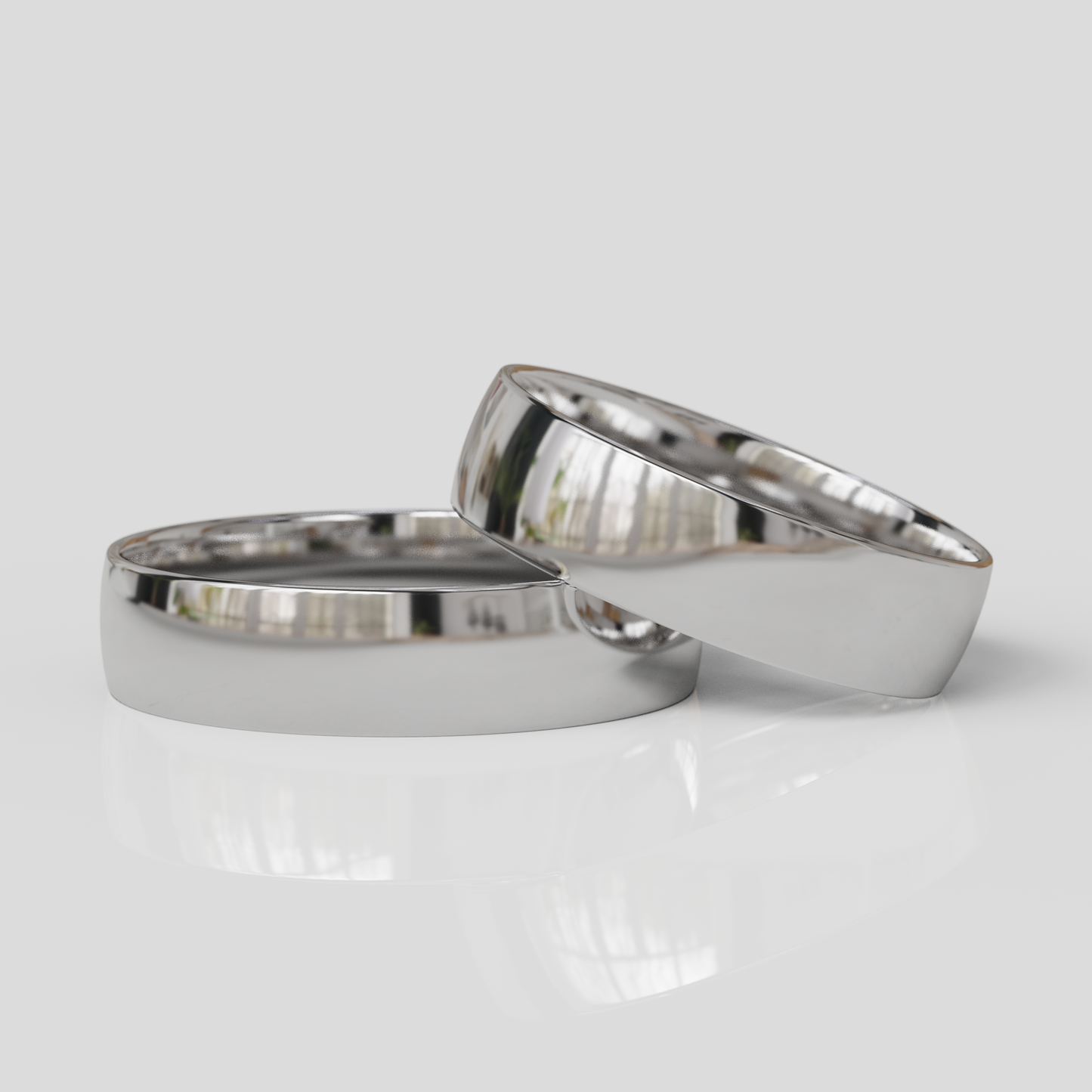 Argollas Media Caña Confort 5mm