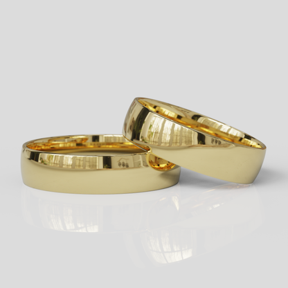 Argollas Media Caña Confort 5mm