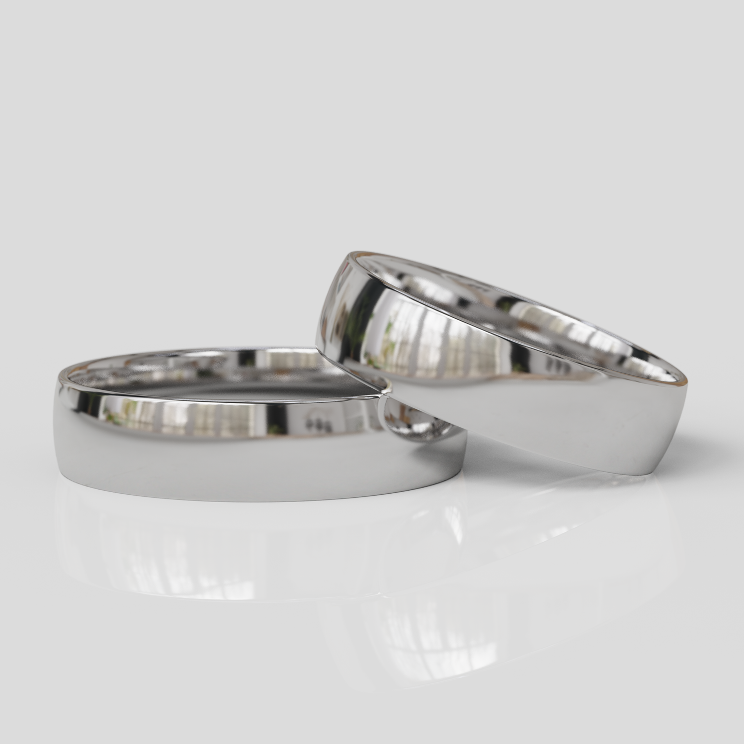 Argollas Media Caña Confort 5mm