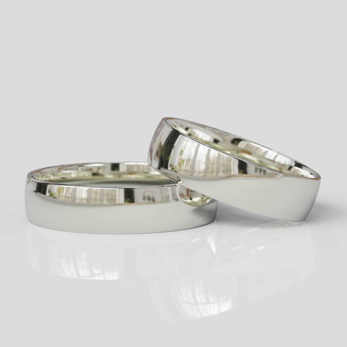 Argollas Media Caña Confort 5mm