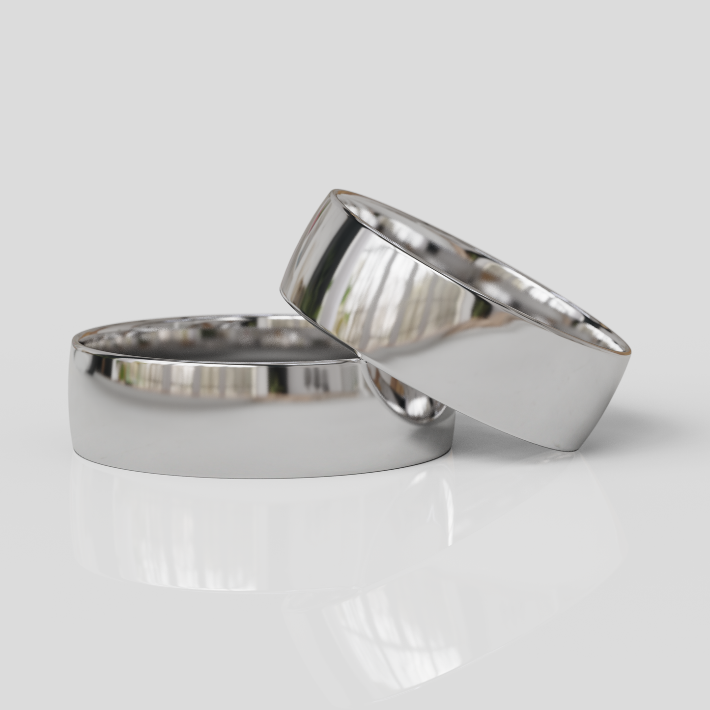 Argollas Media Caña Confort 6mm