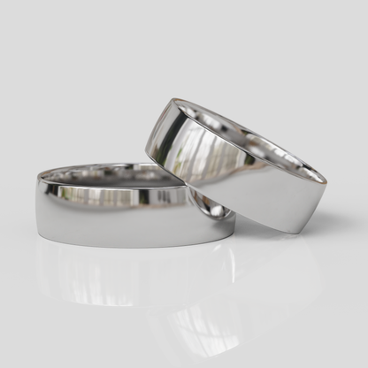 Argollas Media Caña Confort 6mm