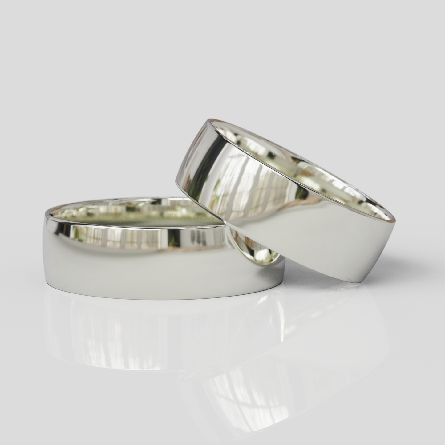 Argollas Media Caña Confort 6mm