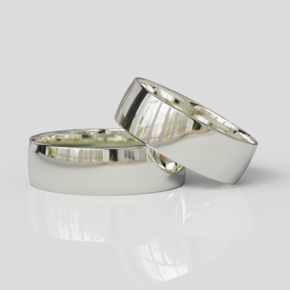 Argollas Media Caña Confort 6mm