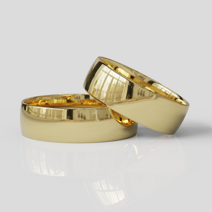 Argollas Media Caña Confort 6mm