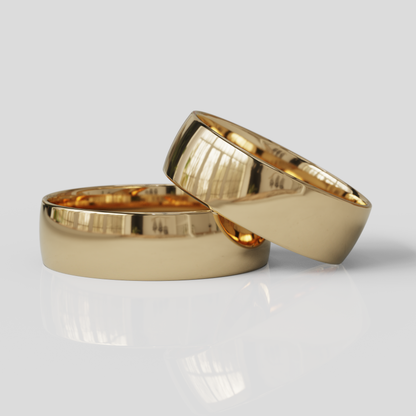 Argollas Media Caña Confort 6mm