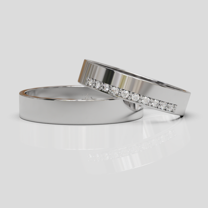 Argollas de Matrimonio Oro 18k Siena