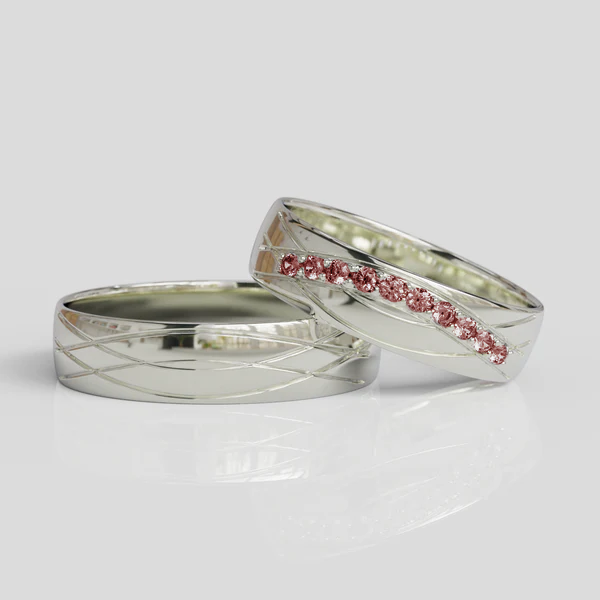 Argollas de Matrimonio Plata 950 Armour