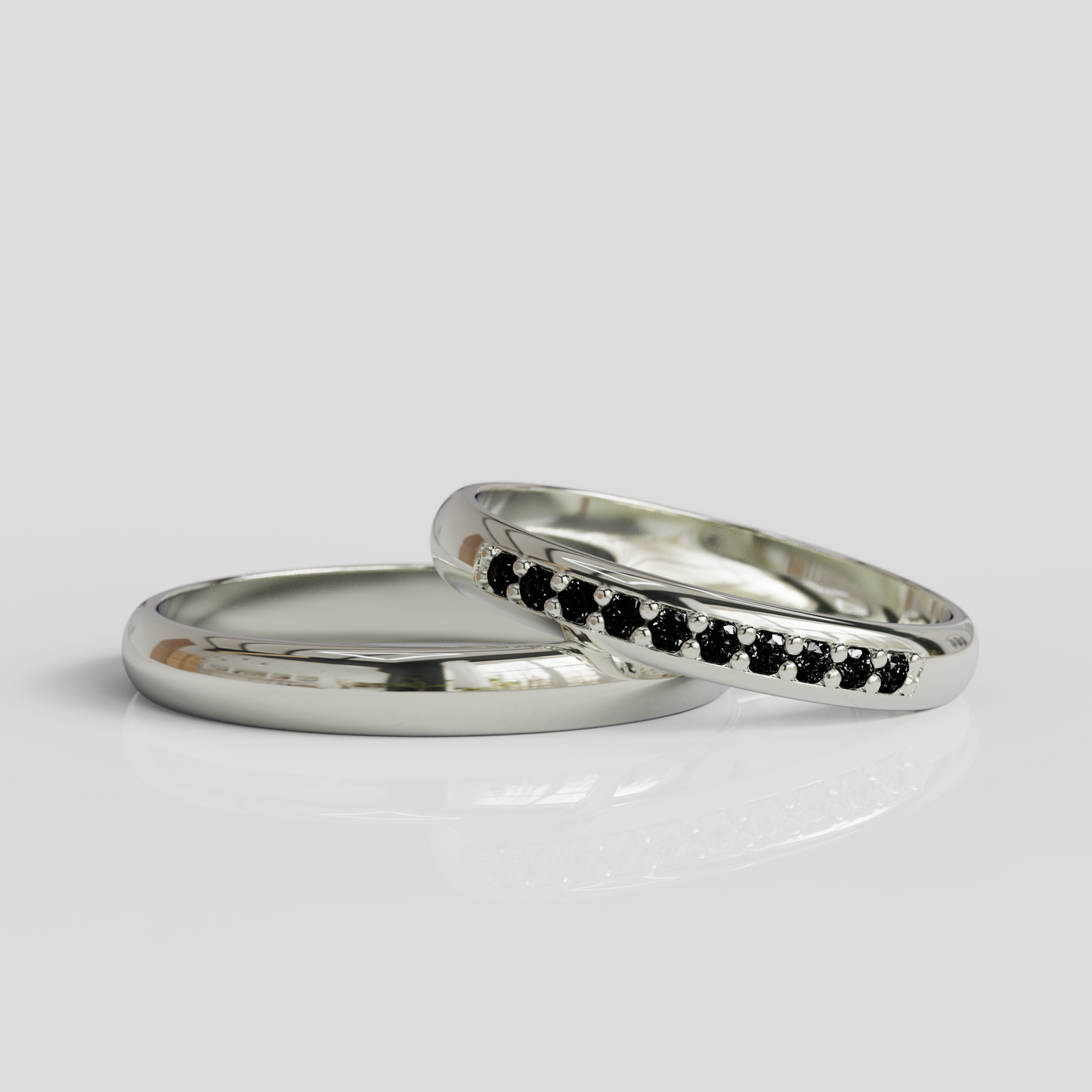 Argollas de Matrimonio Aruba 3mm Plata 950