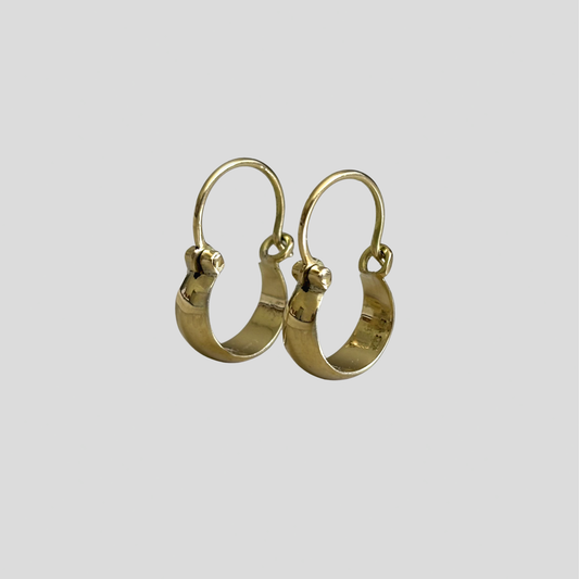 Aros Bote Clásicos Oro 18K