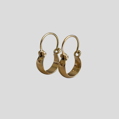 Aros Bote Clásicos Oro 18K