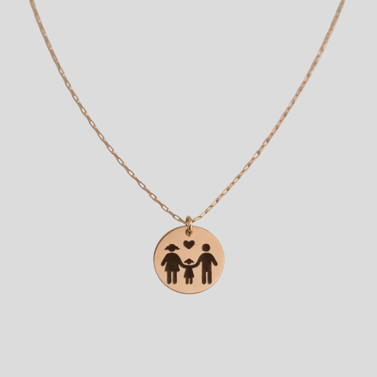 Dije Círculo de Amor Personalizable