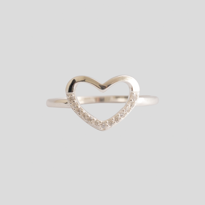 Anillo plata 925 Contorno de Amor