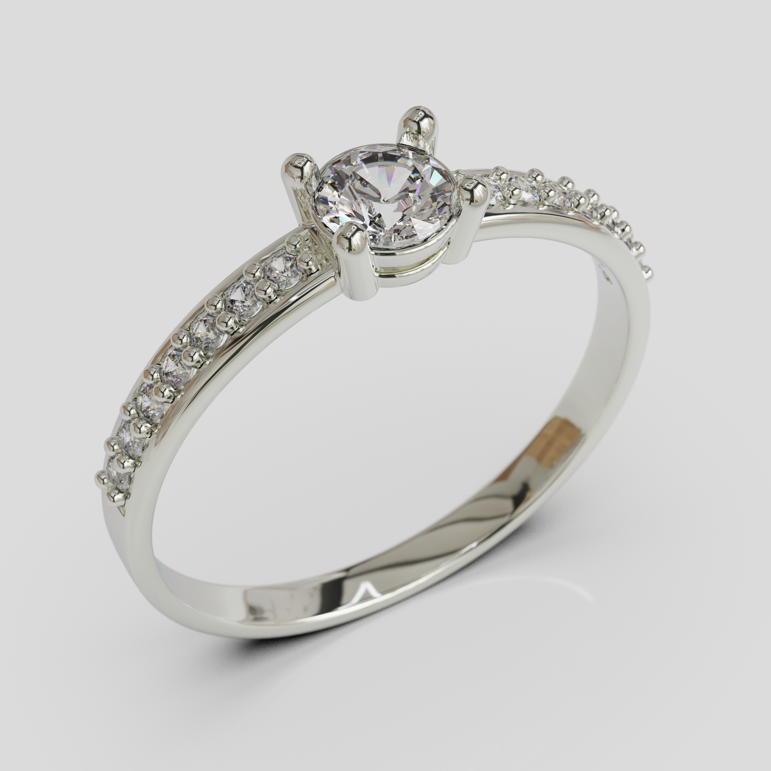 Anillo de Compromiso Coure Light Plata 950