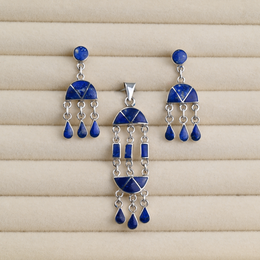 Conjunto Azul Imperial