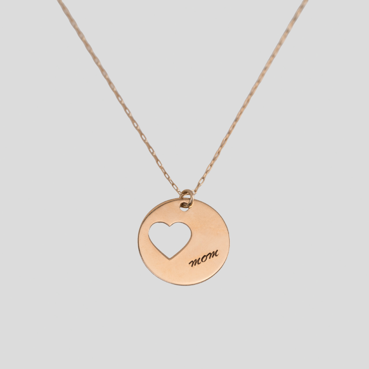Dije Corazón Calado Personalizable