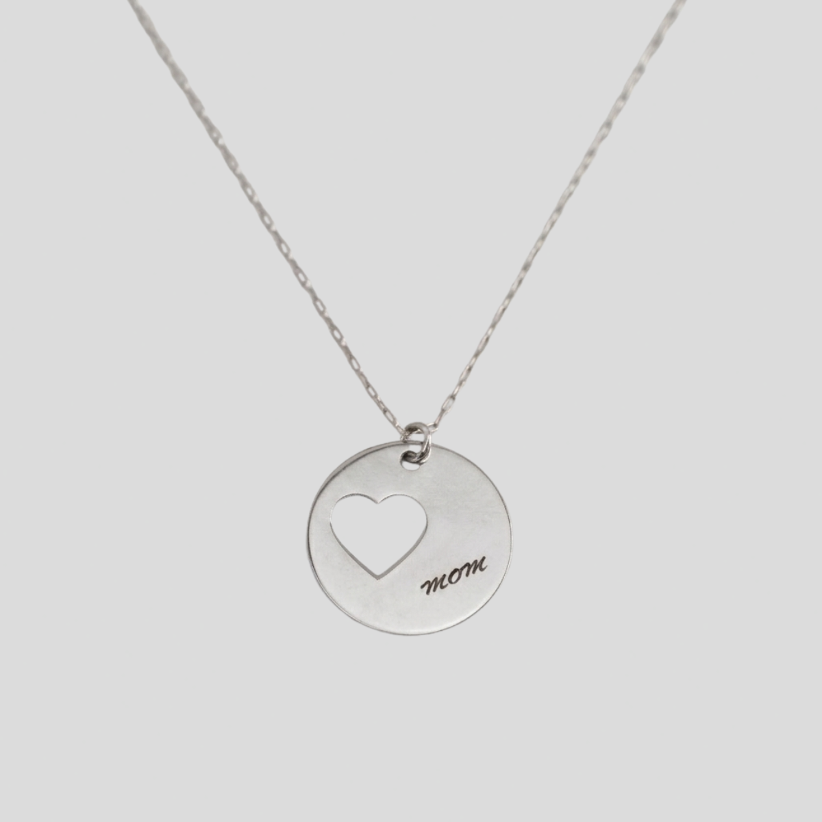 Dije Corazón Calado Personalizable